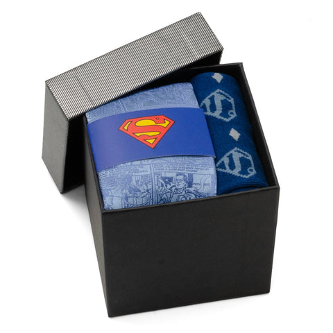 Superman Tie and Sock Gift Set