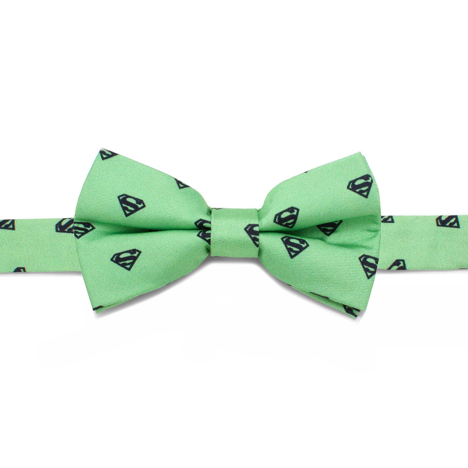  Cufflinks Superman Green Big Boys' Silk Bow Tie - Default Title - Bonton