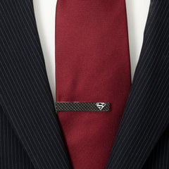 Superman Carbon Fiber Tie Clip