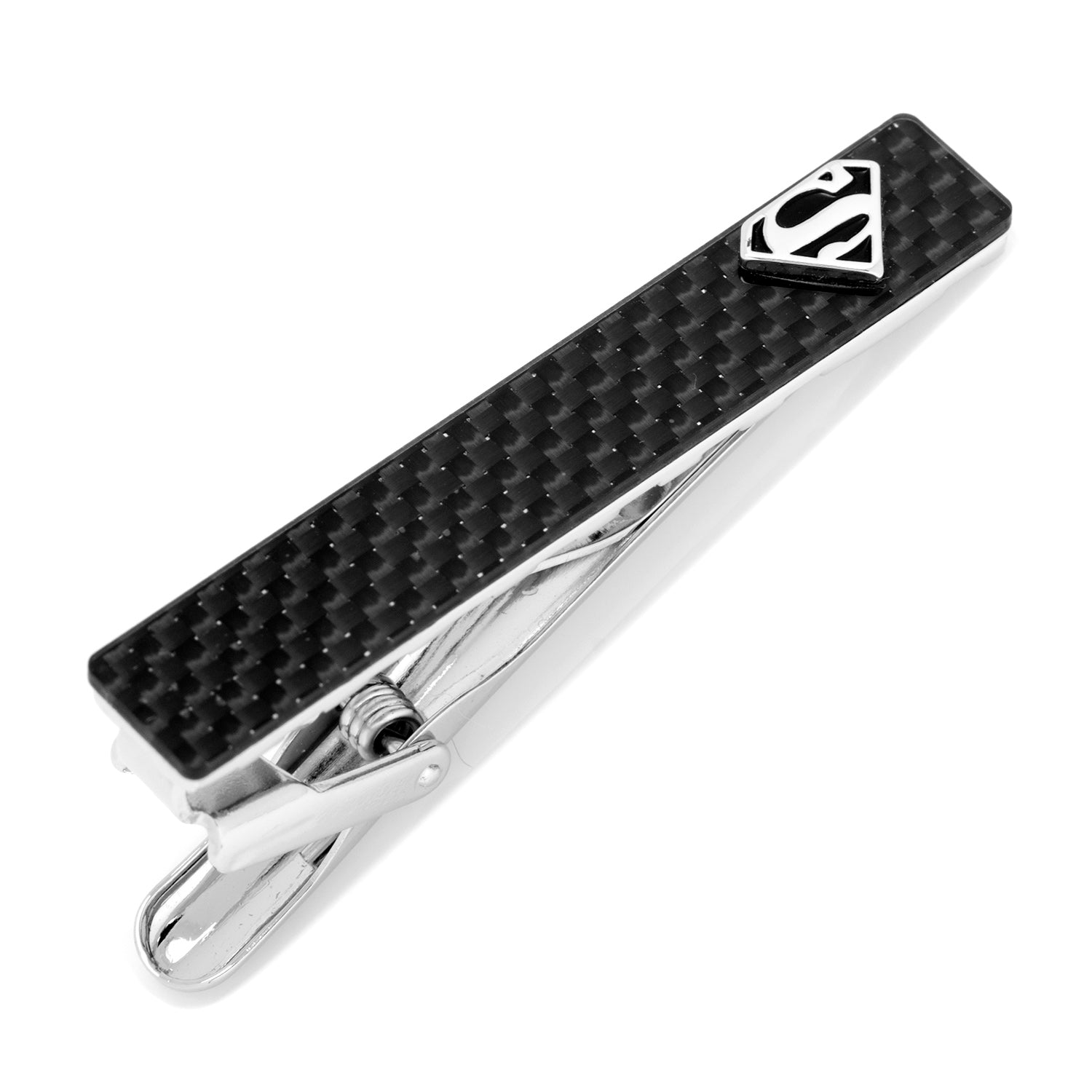  Cufflinks Superman Carbon Fiber Tie Clip - Default Title - Bonton