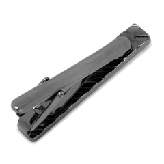 Black and Gold Superman Tie Clip