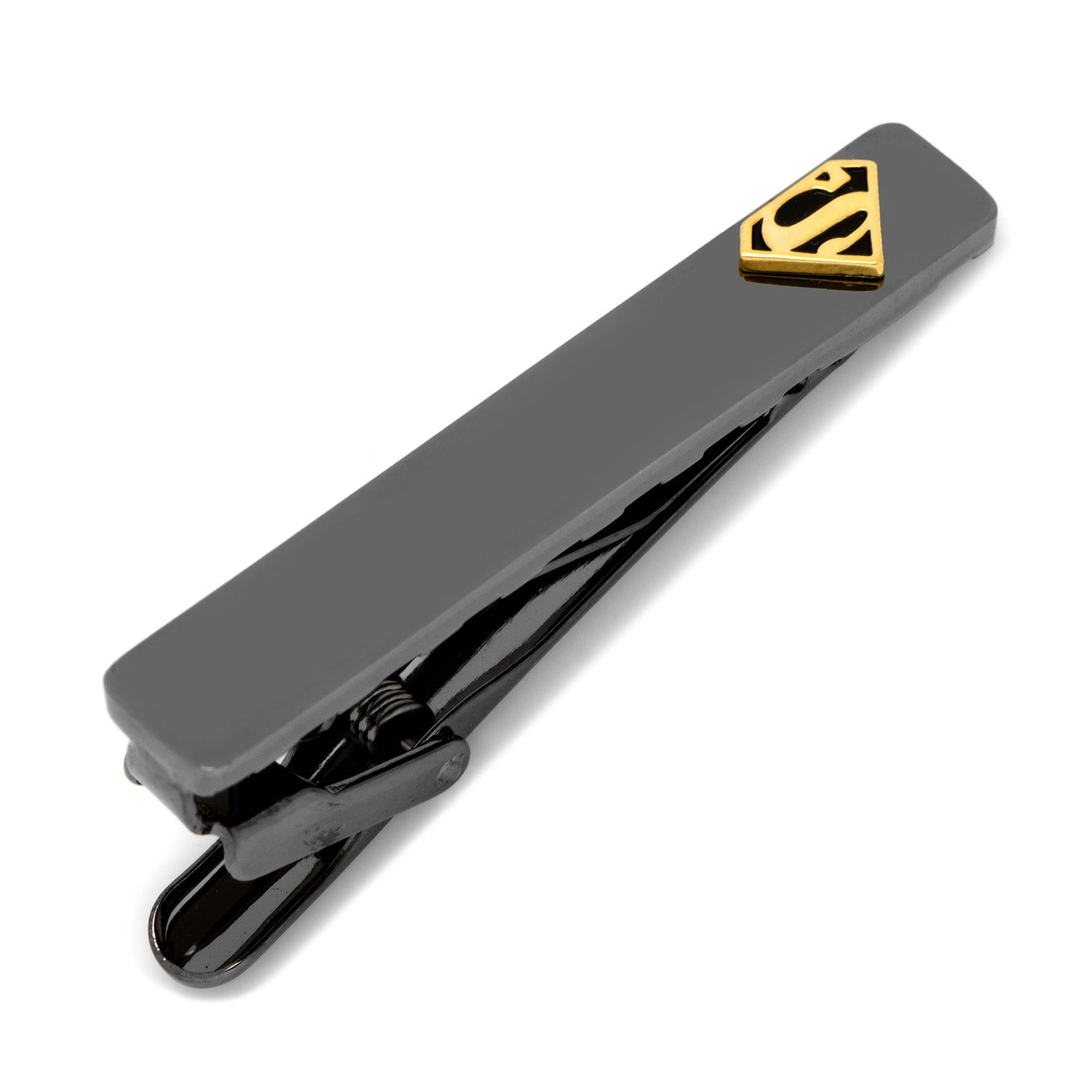  Cufflinks Black and Gold Superman Tie Clip - Default Title - Bonton