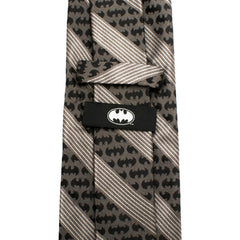 Batman Black Pinstripe Tie