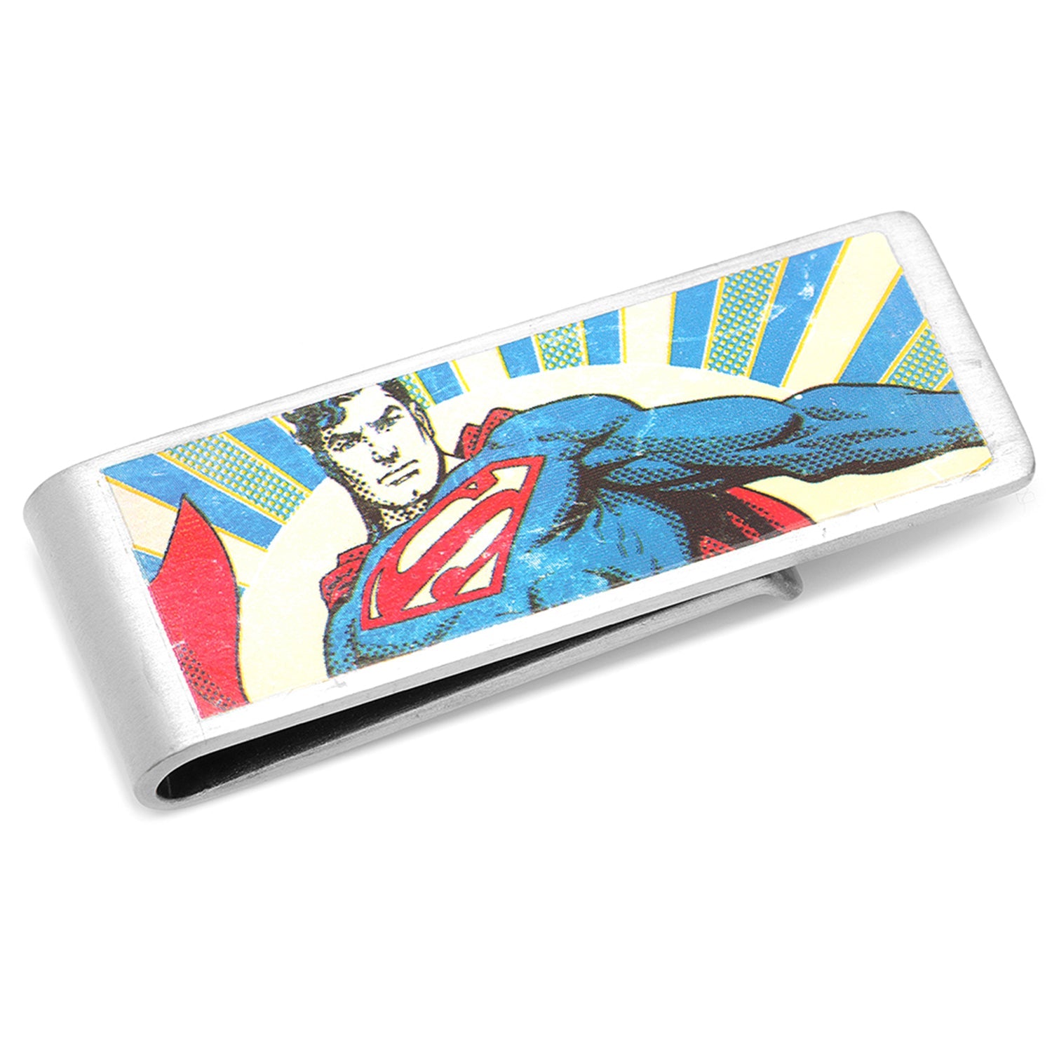  Cufflinks Vintage Superman Money Clip - Default Title - Bonton