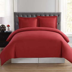 Everyday Duvet Set Red