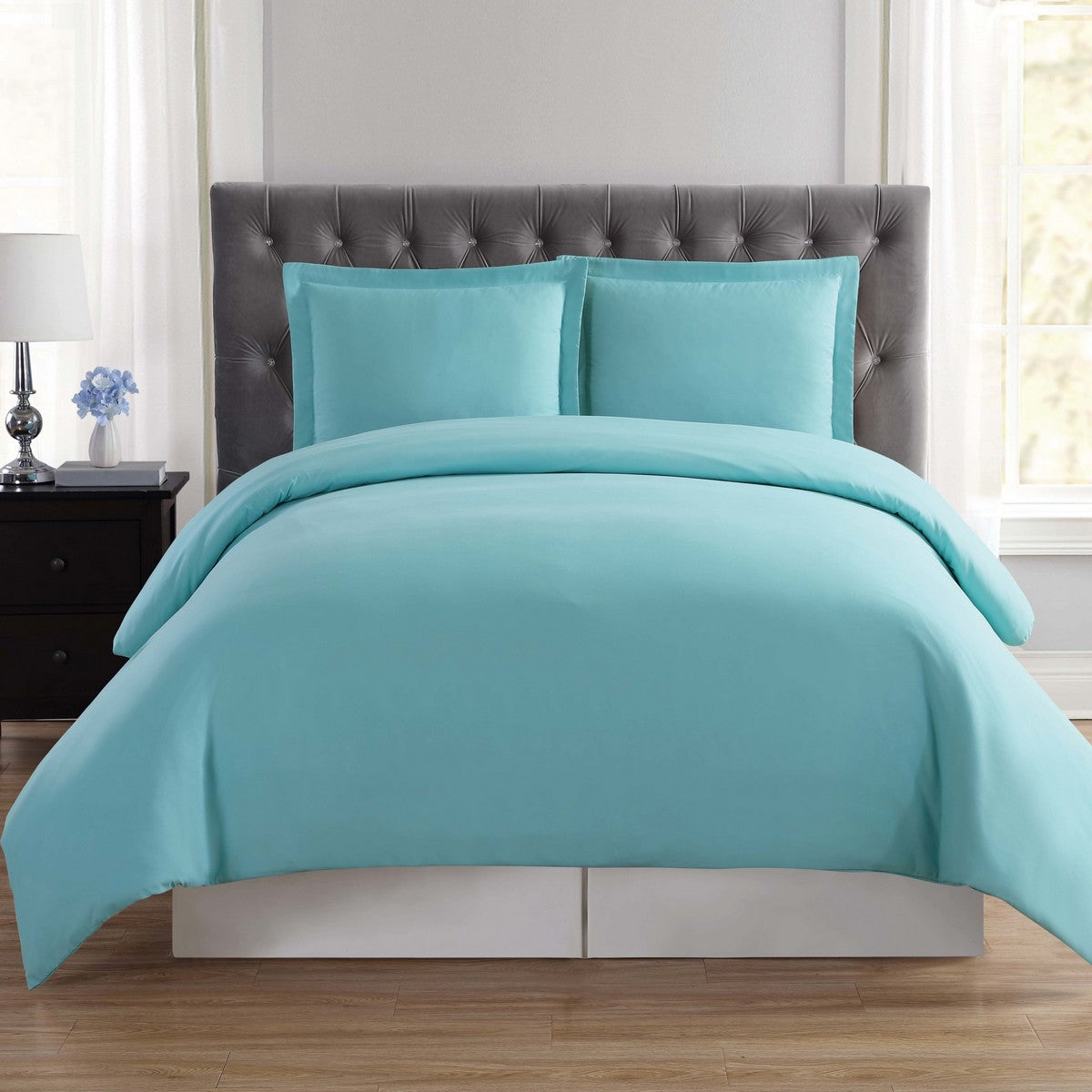  Truly Soft Everyday Duvet Set Turquoise - Turquoise - Bonton