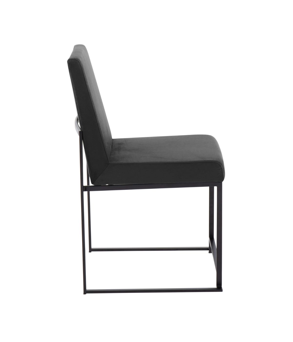  LumiSource High Back Fuji Dining Chair - Set of 2 Black - Black - Bonton