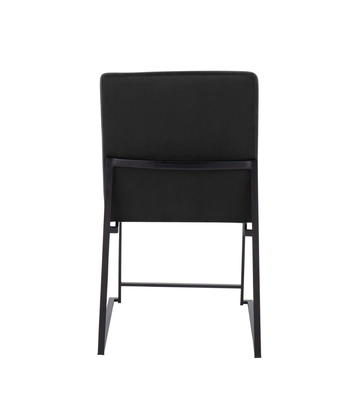  LumiSource High Back Fuji Dining Chair - Set of 2 Black - Black - Bonton