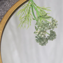 Metal Bubble Cluster Wall Mirror