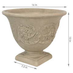 Darcy Double-Walled Flower Pot Planter 16"