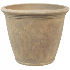 Anjelica Polyresin Unbreakable Double-Walled UV-Resistant Flower Pot Planter - 24"