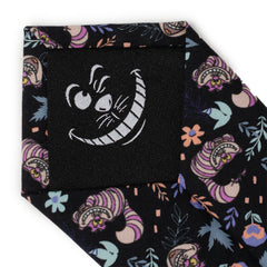 Alice in Wonderland Cheshire Cat Black Men's Tie