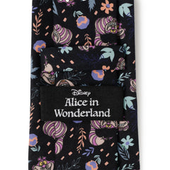 Alice in Wonderland Cheshire Cat Black Men's Tie