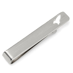 Buzz Lightyear Cutout Hidden Message Silver Tie Bar