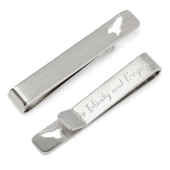 Buzz Lightyear Cutout Hidden Message Silver Tie Bar