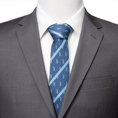 Donald Duck Stripe Blue Men's Tie