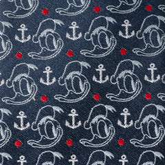 Donald Duck Anchor Navy Blue Men's Tie