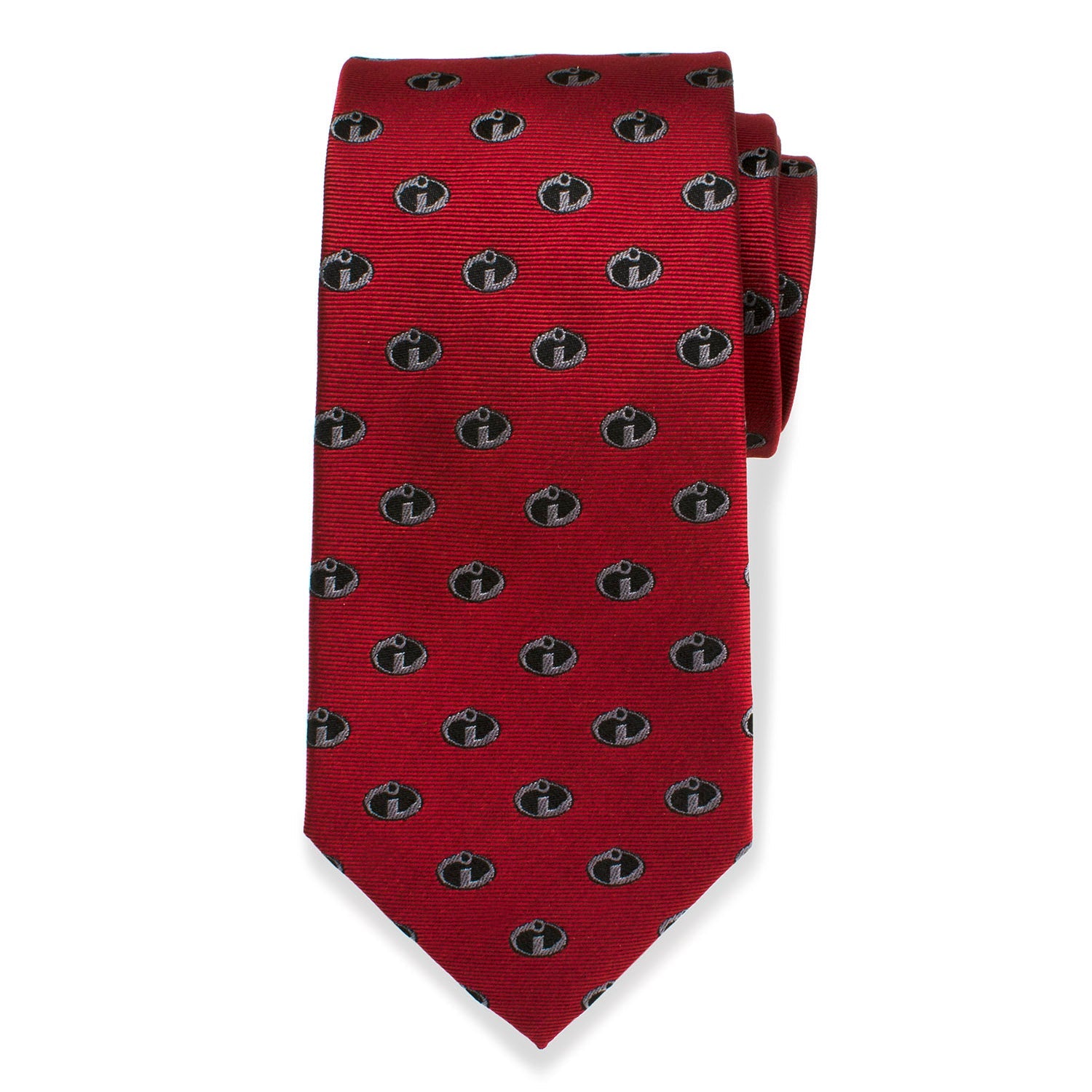  Cufflinks The Incredibles Logo Red Men's Tie - Default Title - Bonton