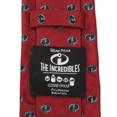 The Incredibles Logo Red Men's Tie