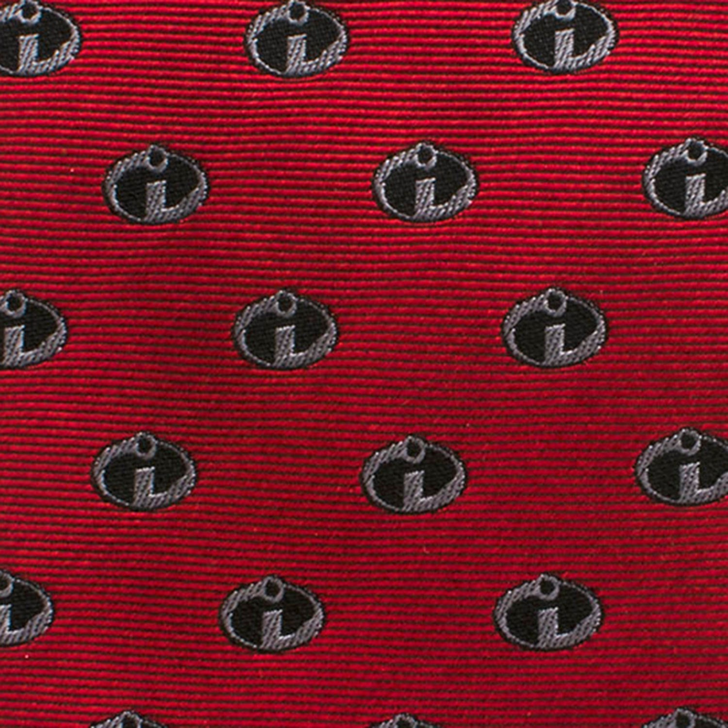  Cufflinks The Incredibles Logo Red Men's Tie - Default Title - Bonton