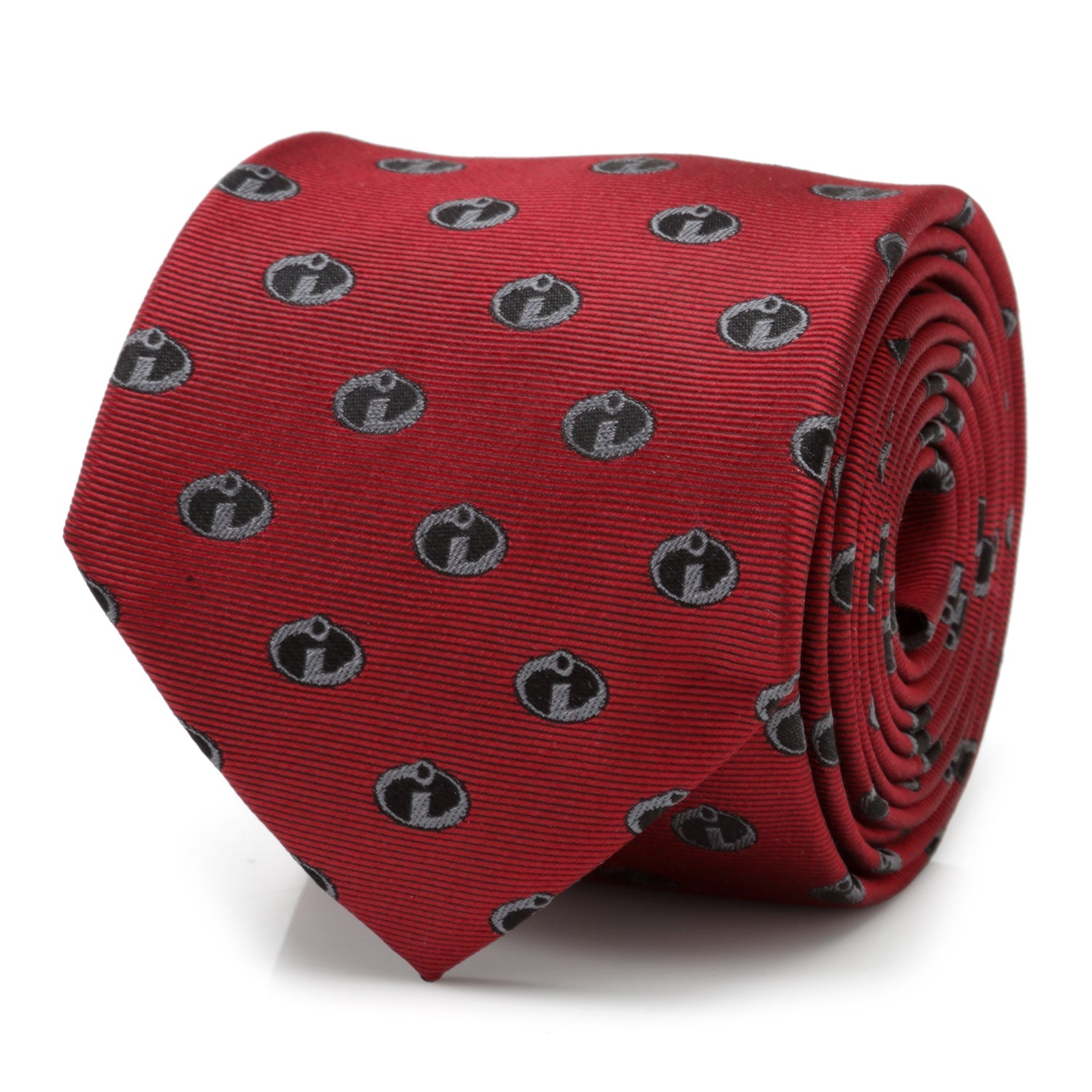  Cufflinks The Incredibles Logo Red Men's Tie - Default Title - Bonton