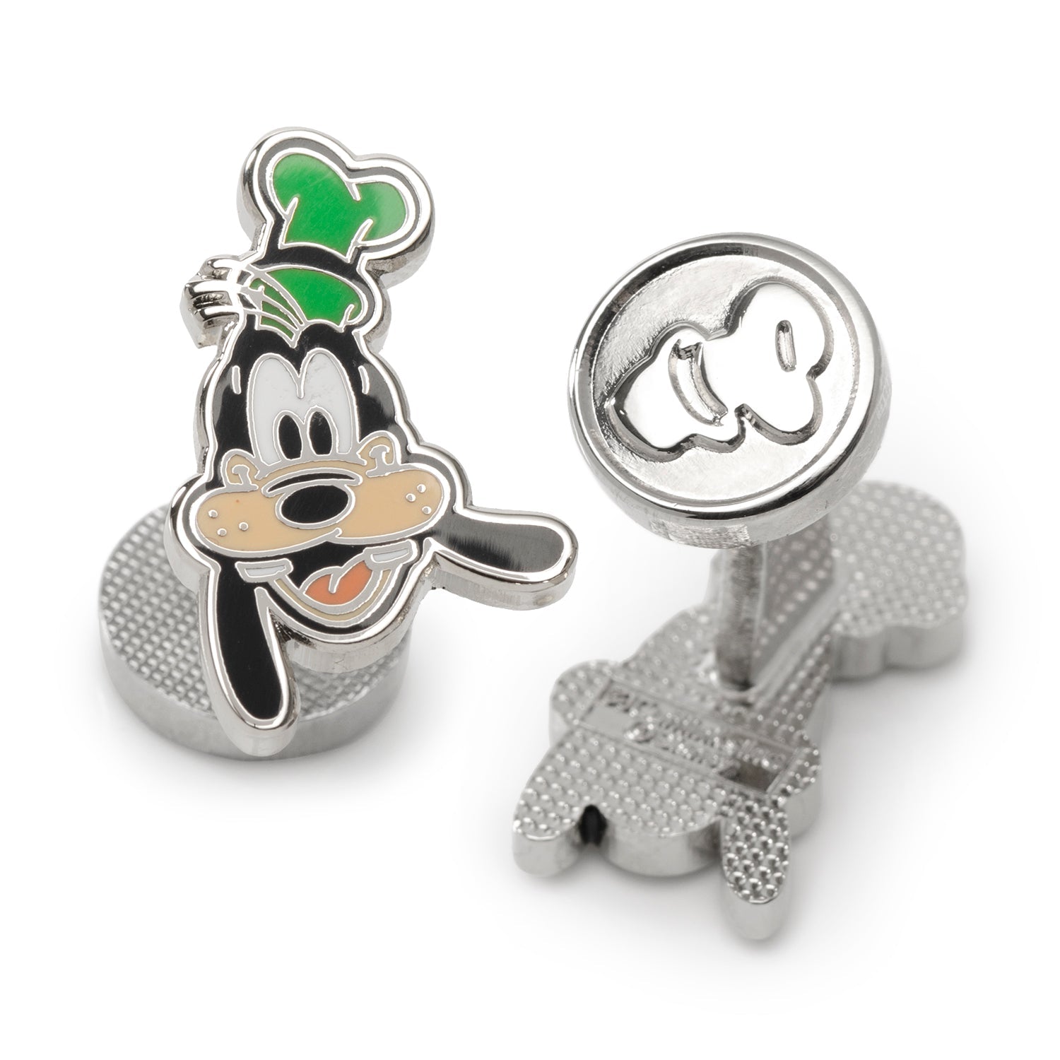  Cufflinks Goofy Two Faces Cufflinks - Default Title - Bonton