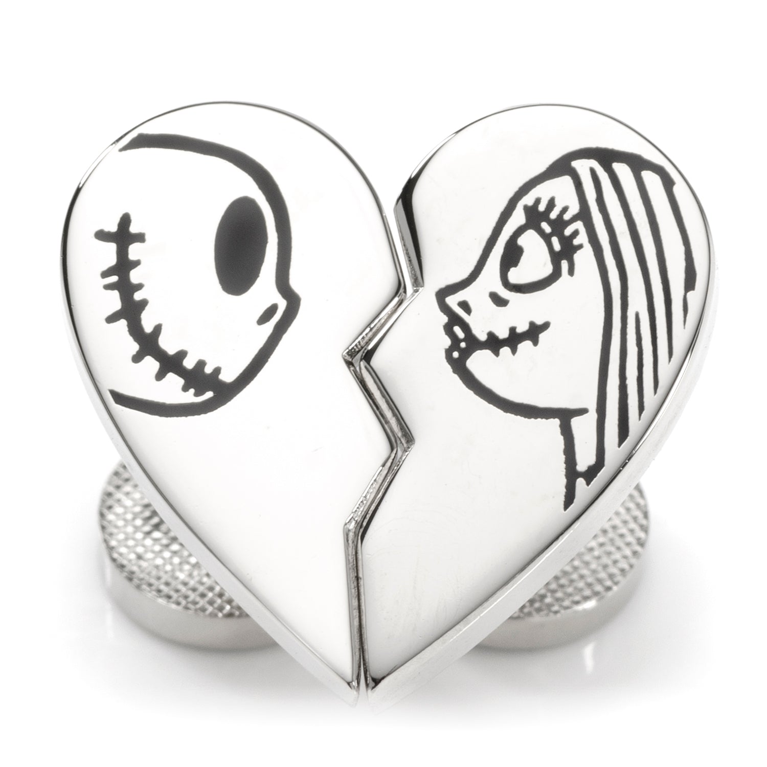  Cufflinks Jack & Sally Simply Meant to Be Cufflinks - Default Title - Bonton