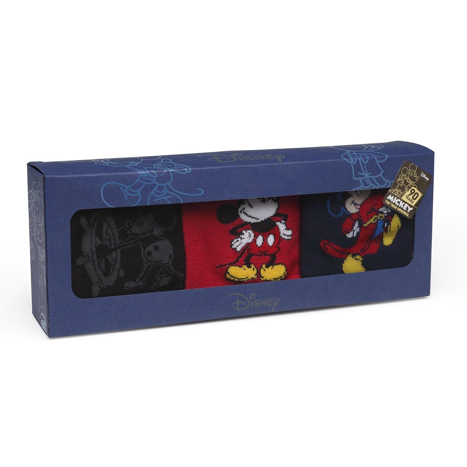  Cufflinks Mickey's 90th Anniversary Gift Set - Default Title - Bonton