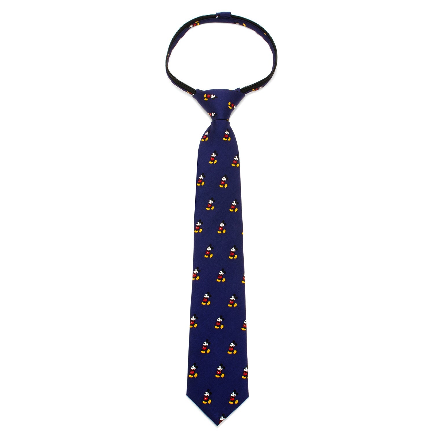  Cufflinks Classic Mickey Mouse Boys' Zipper Tie - Default Title - Bonton