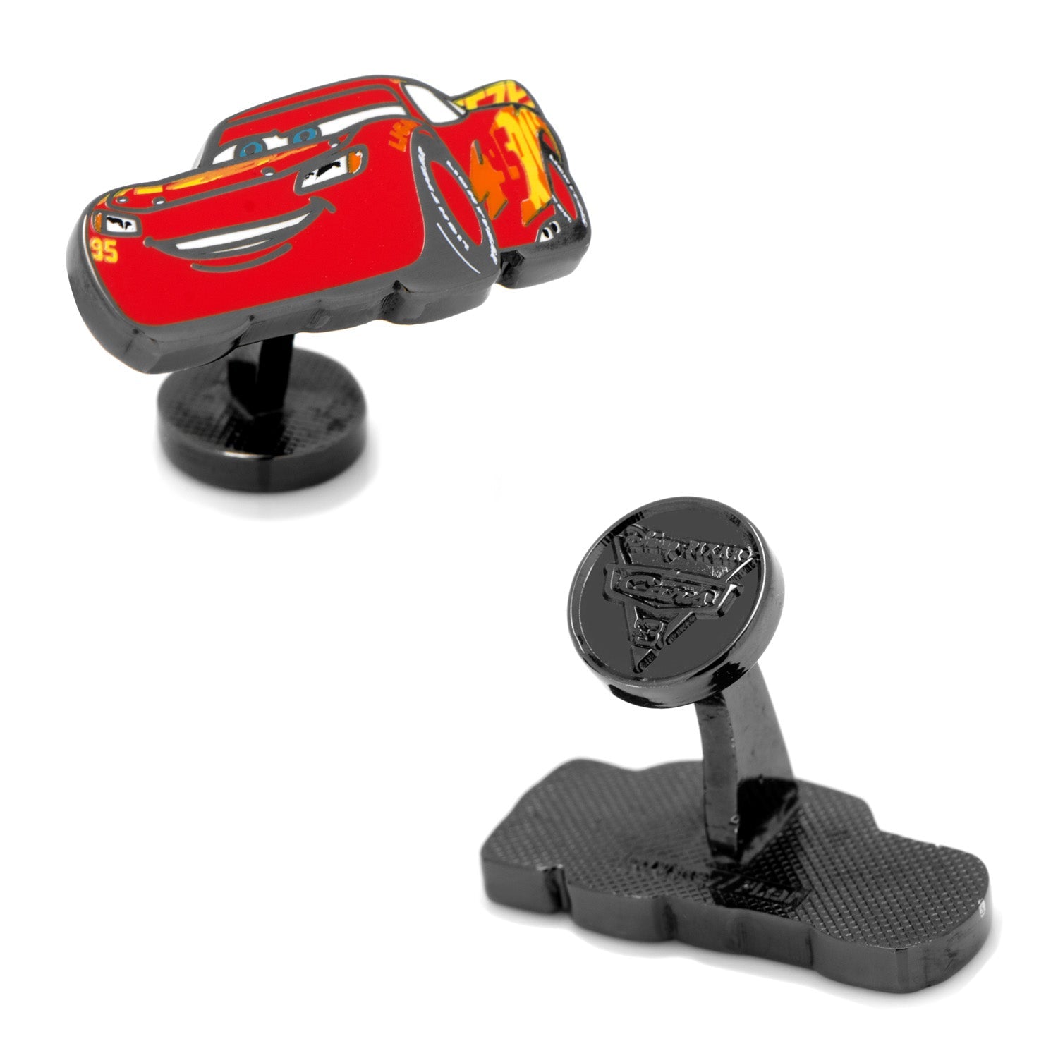  Cufflinks Lightning McQueen Cufflinks - Default Title - Bonton