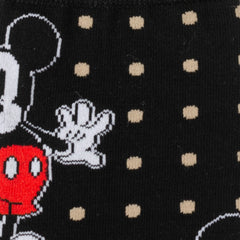 Mickey Dot Sock and Mickey Blue Lapel Pin Gift Set