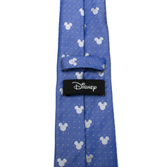 Mickey Mouse Blue Pin Dot Men's Tie