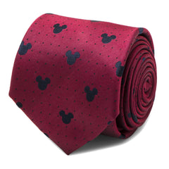 Mickey Mouse Red Dot Necktie Gift Set