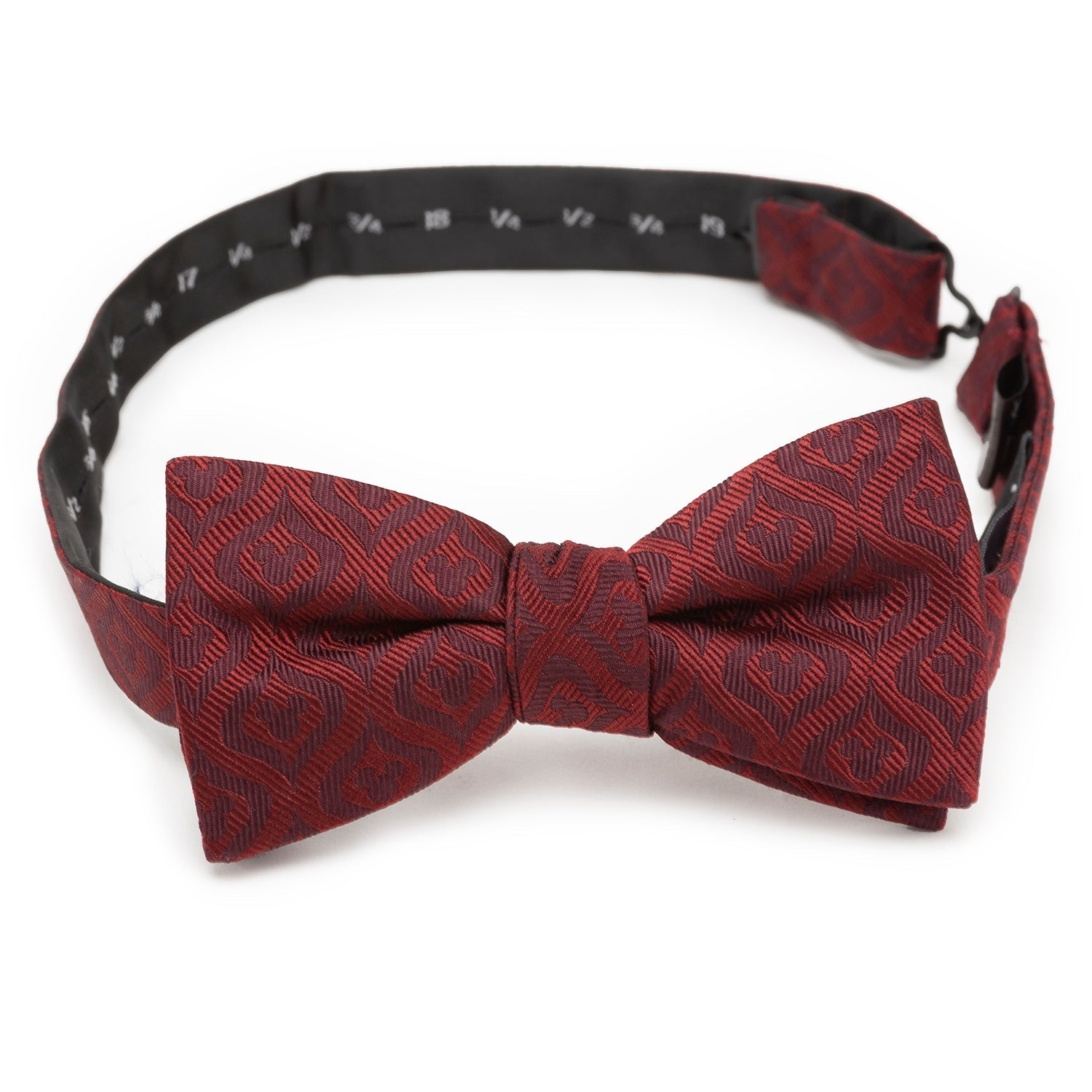  Cufflinks Mickey Mouse Holiday Maroon Bow Tie - Default Title - Bonton