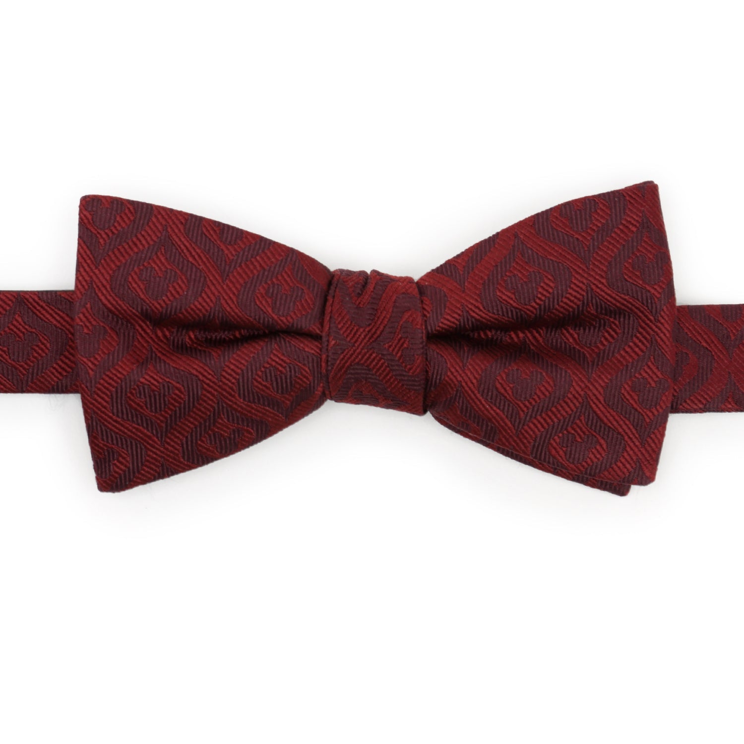  Cufflinks Mickey Mouse Holiday Maroon Bow Tie - Default Title - Bonton