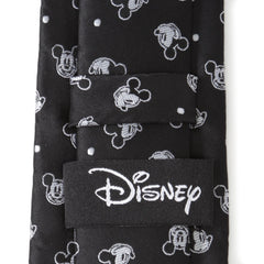 Mickey Dot Black Men's Tie