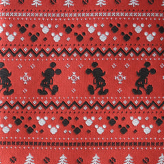 Mickey Fair Isle Red Men's Tie