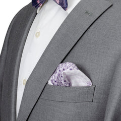 Mickey Lavender 4 Square Pocket Square