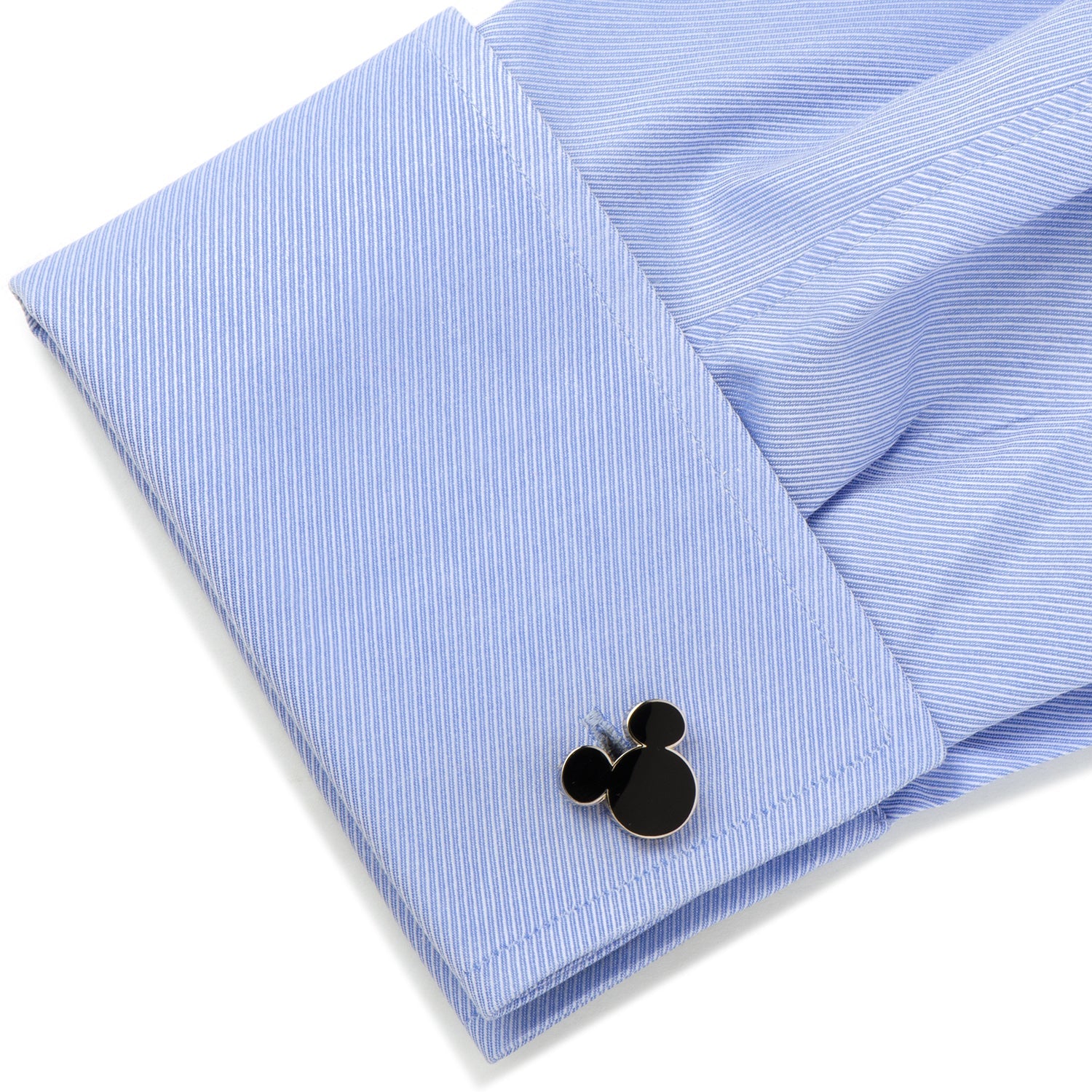  Cufflinks Mickey Mouse Silhouette 5-Stud Set - Default Title - Bonton