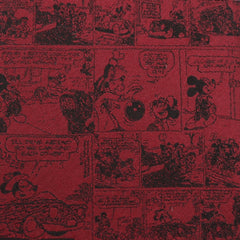 Mickey Mouse Comic Red Men's Tie