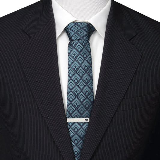 Mickey Diamond Teal Men's Tie