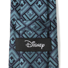 Mickey Diamond Teal Men's Tie