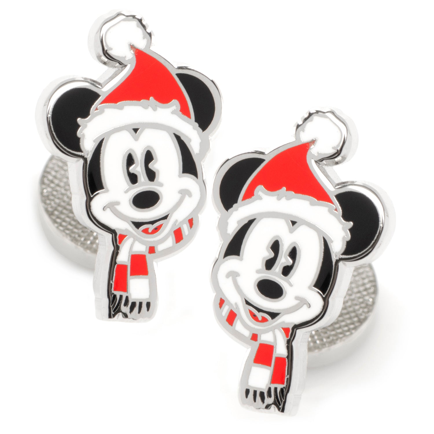  Cufflinks Mickey Mouse Holiday Hat Cufflinks - Default Title - Bonton