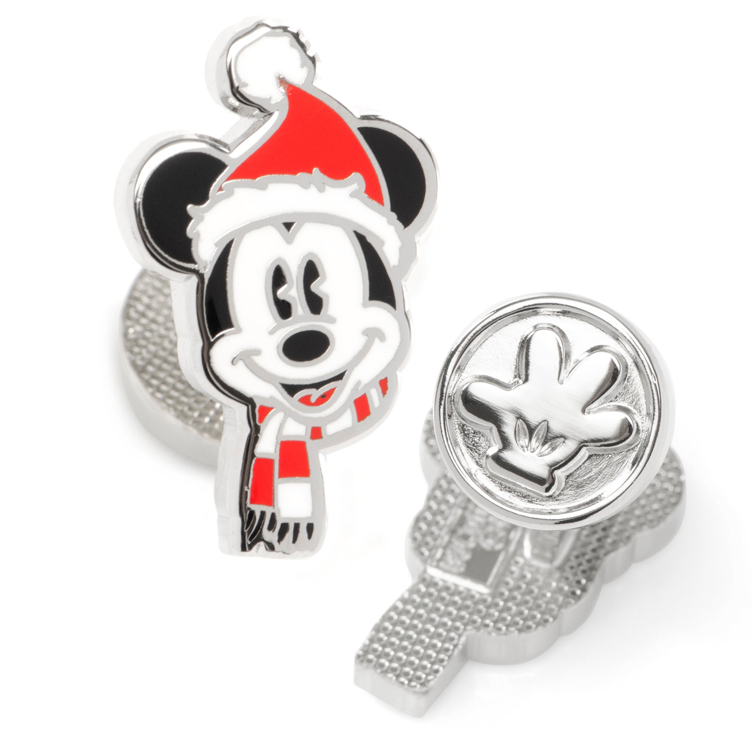  Cufflinks Mickey Mouse Holiday Hat Cufflinks - Default Title - Bonton