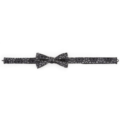 Mickey Mouse Damask Pocket Square and Bow Tie Gift Set