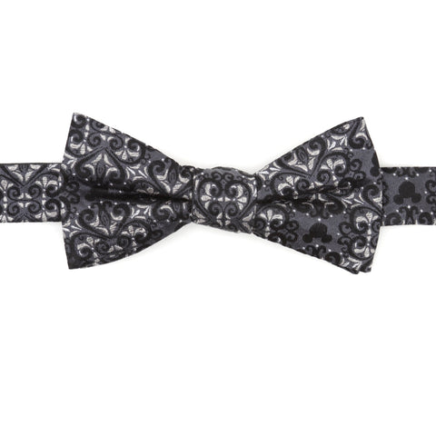 Mickey Mouse Damask Pocket Square and Bow Tie Gift Set