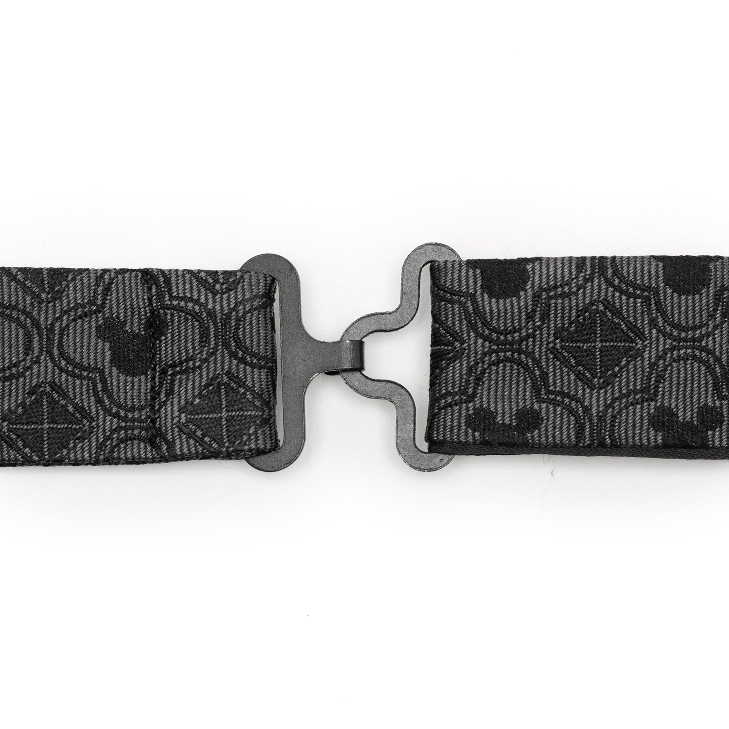  Cufflinks Mickey Mouse Pattern Black Bow Tie - Default Title - Bonton