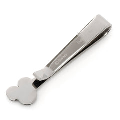 Mickey Mouse Onyx Stainless Steel Tie Bar