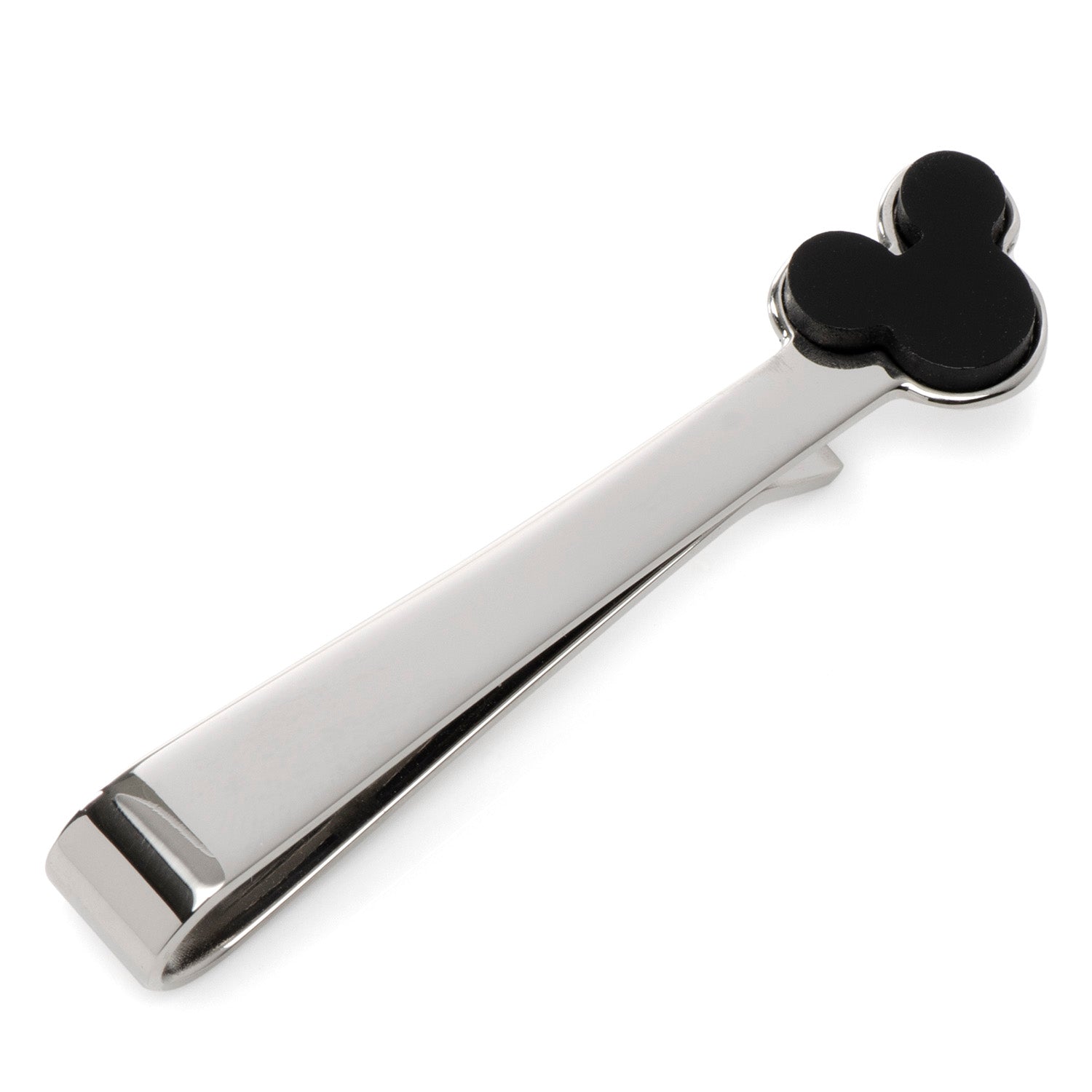  Cufflinks Mickey Mouse Onyx Stainless Steel Tie Bar - Default Title - Bonton