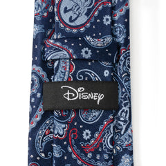 Mickey and Friends Paisley Blue Multi Men's Tie